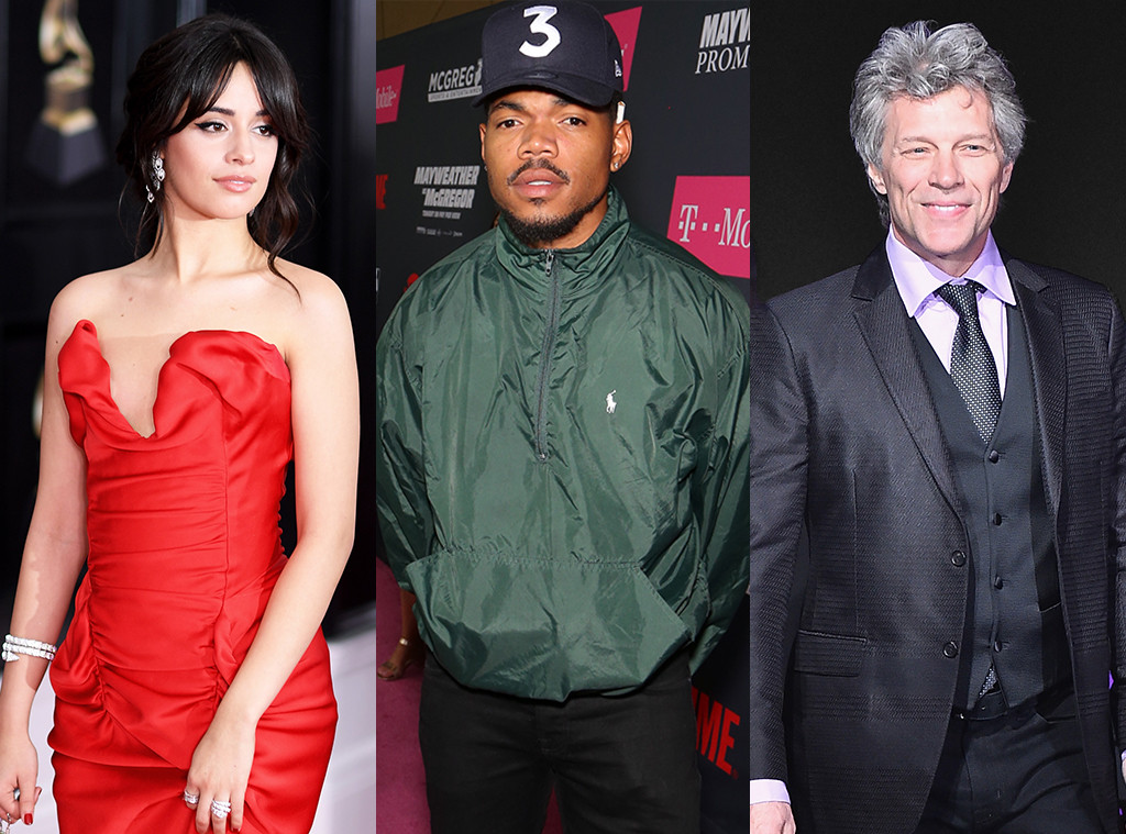 Camila Cabello, Chance the Rapper, Bon Jovi Camila Cabello, Chance the Rapper, Bon Jovi